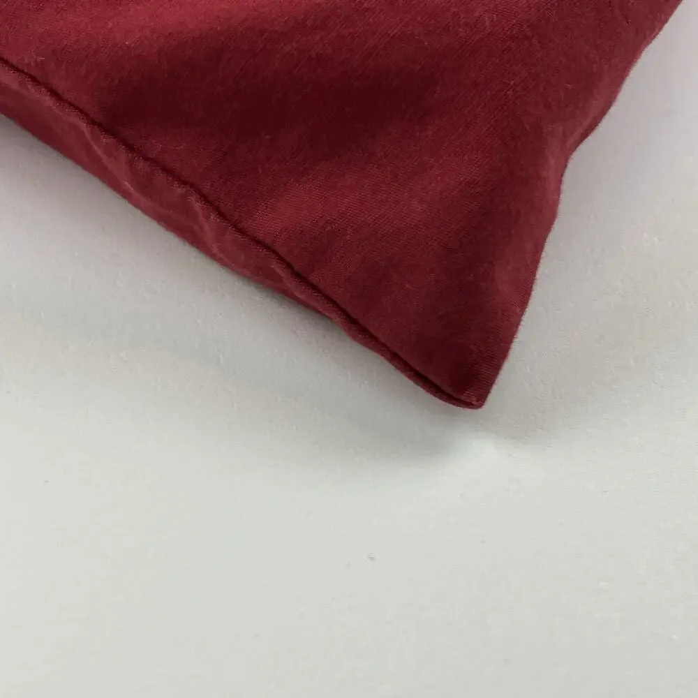 Pillow Case Red Size Standard 20x26